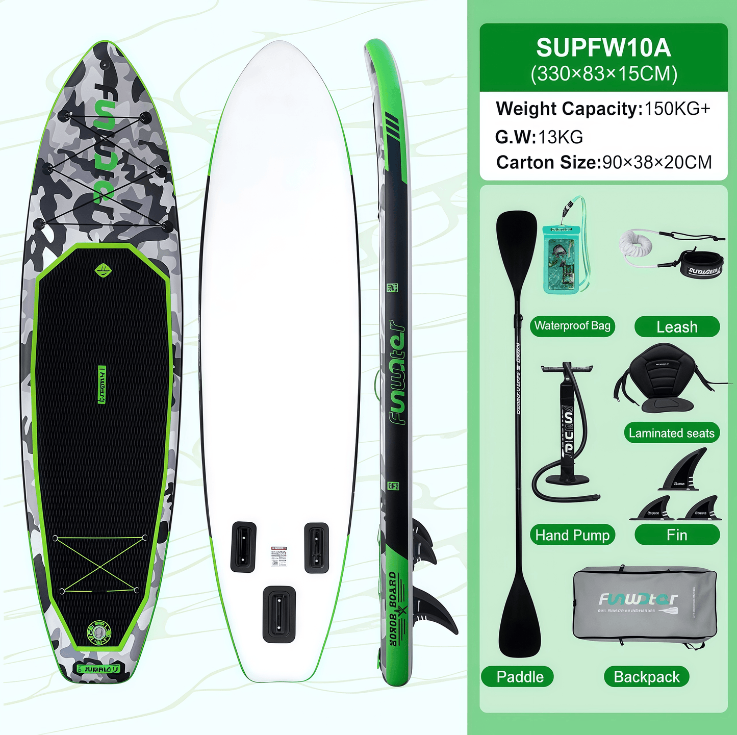Sup Stand up Paddle Board Tabla 10A