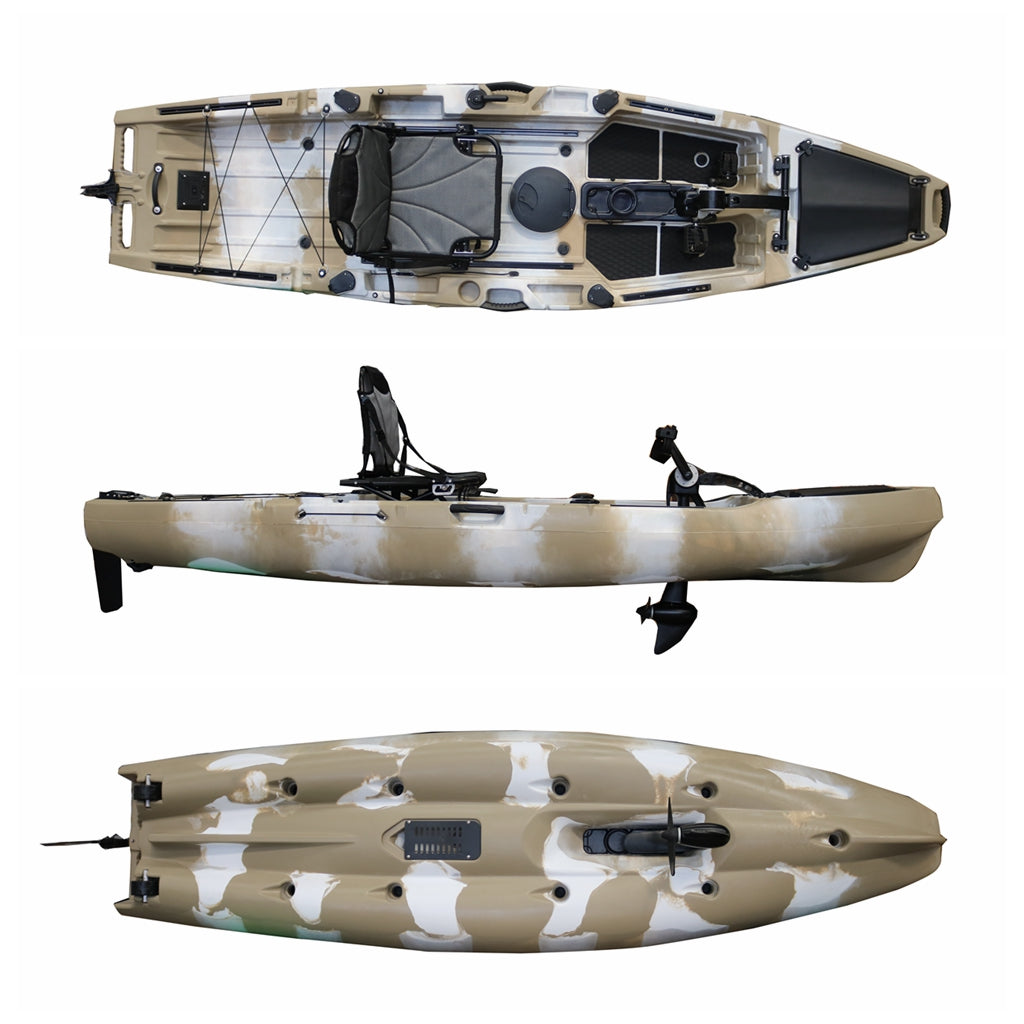 10.5ft Single Pedal Kayak-MARIUS