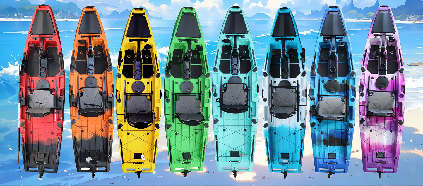 10.5ft Single Pedal Kayak-MARIUS