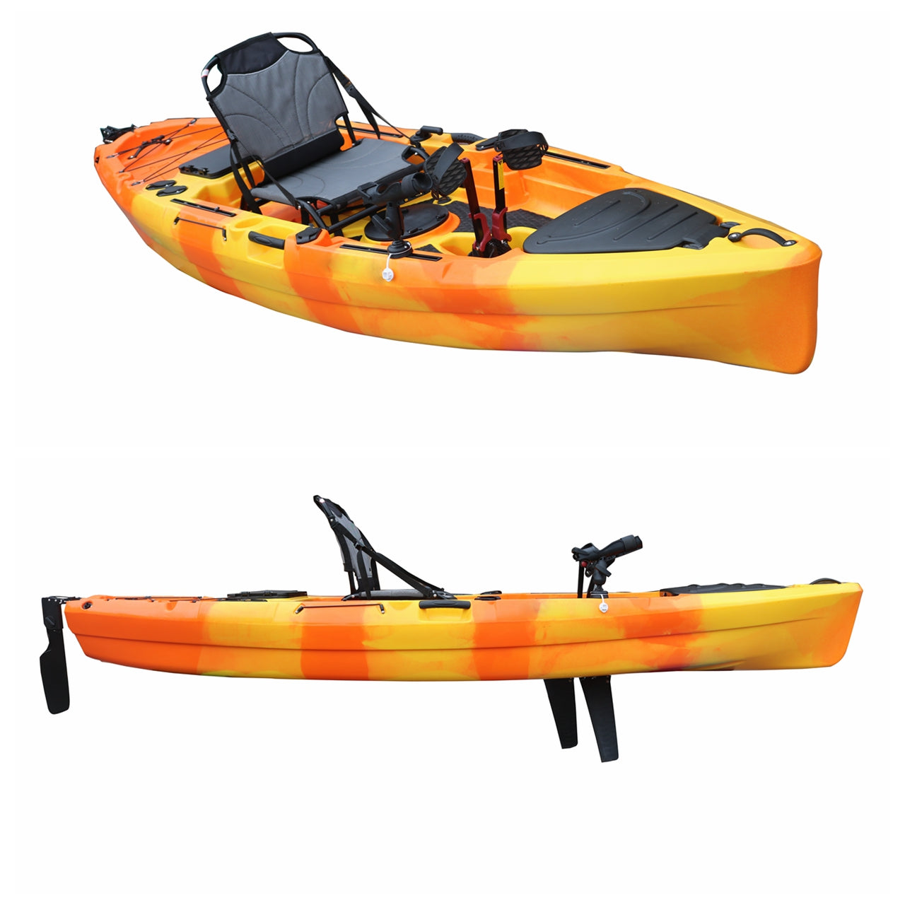 11ft Single Flap Pedal Kayak-NOVA