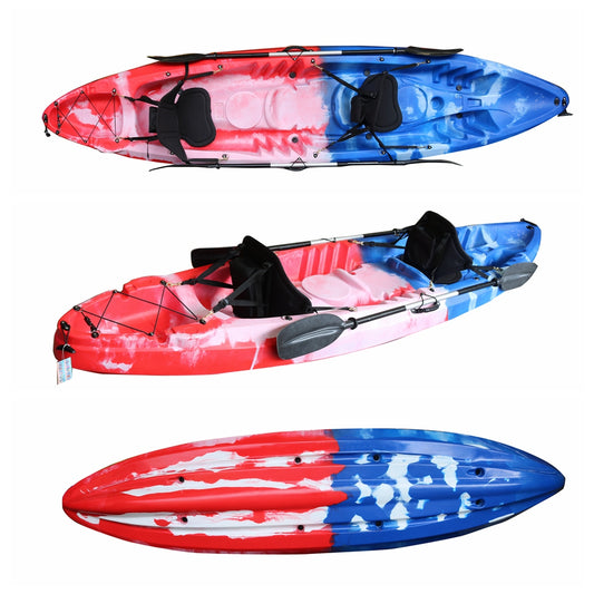 12ft Two Adults And One Kid Family Fishing Kayak-HAPPINESS
