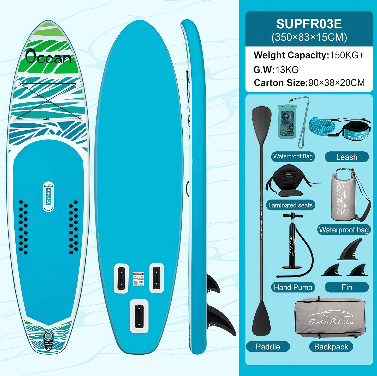 Sup Stand up Paddle Board Tabla 03E