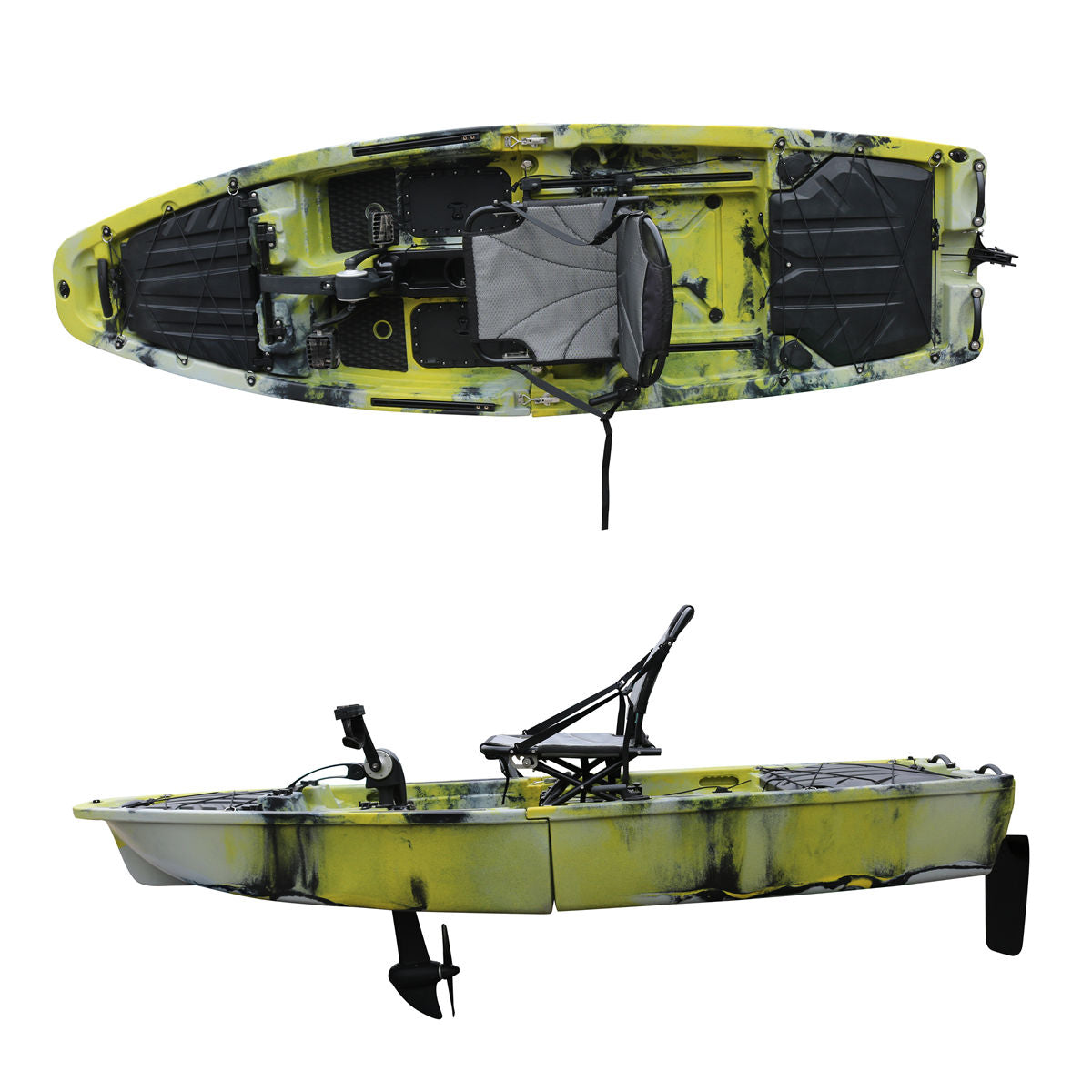14.1ft Double/Single Modular Kayak-KINGFISHER VK46