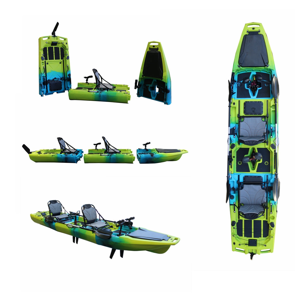 13.8ft Double/Single Modular Kayak-CROON VK-38
