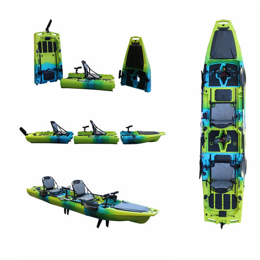 13.8ft Double/Single Modular Kayak-CROON VK-38