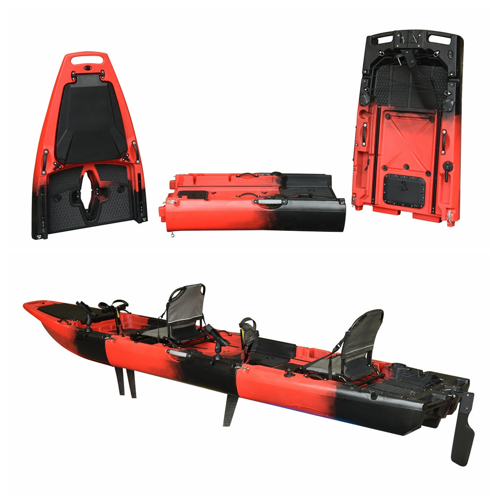 13.8ft Double/Single Modular Kayak-CROON VK-38
